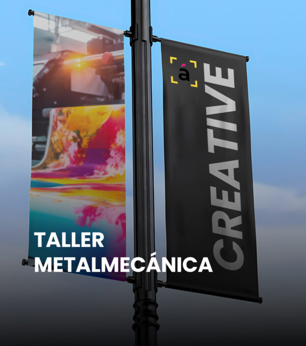 Advertising exhibition stand template in yellow and black colors realistic vector illustration